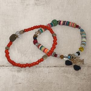 Hotel Balcony Bracelet Set | Playful Turtle & Shades Charm Vacation-Inspired